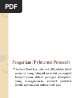 Download Pengertian IP Internet Protocol by indra-kusuma-9324 SN40429017 doc pdf