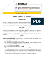 Decreto CSJ 24-2011