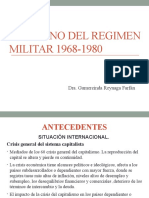 Gobierno Del Regimen Militar 1968 1980