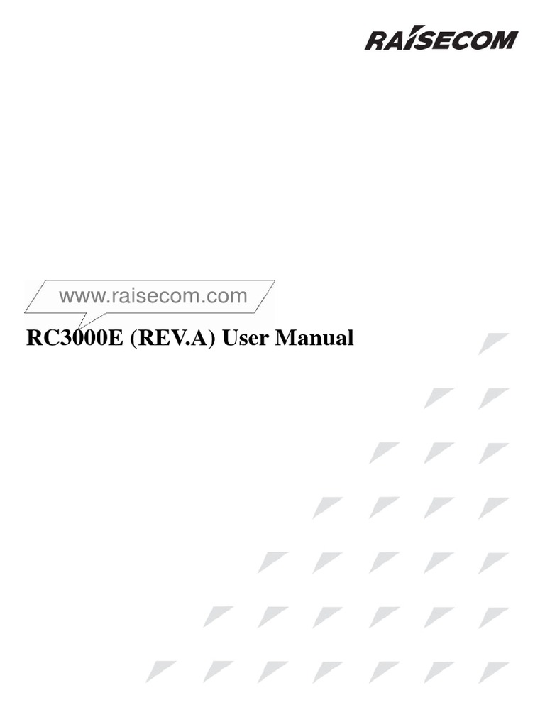 Rc3000e28rev.a29 User Manual 201005 PDF | PDF | Electrostatic Discharge ...