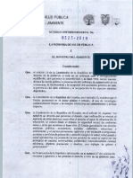 AM 0323 2019 Reglamento para Gestión Initegral de Los Residuos y Desechos Generados en Establecimientos de Salud PDF