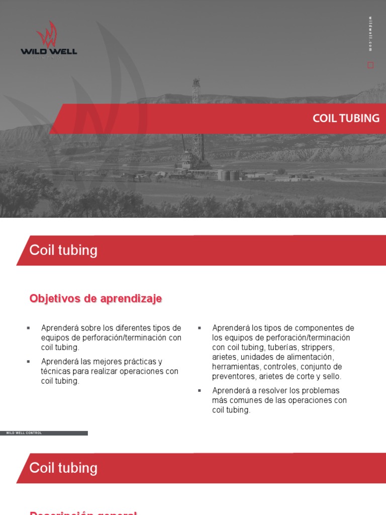 Coiled Tubing Spanish PDF PDF Corrosión Pandeo