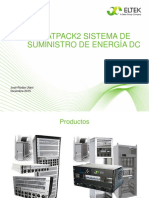 Presentación de Sistema de Energía DC Flatpack2 PDF