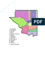 Departamentos de Guatemala Con Cabeceras y Mapas