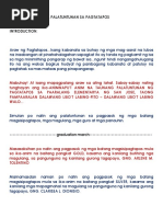 Brigada Eskwela Closing Script | PDF