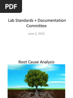 Lab Standards + Documentation Committee: June 2, 2015