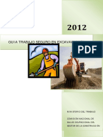 Guia para Trabajo Seguro en Excavaciones 2012-Mintrabajo 2568 PDF