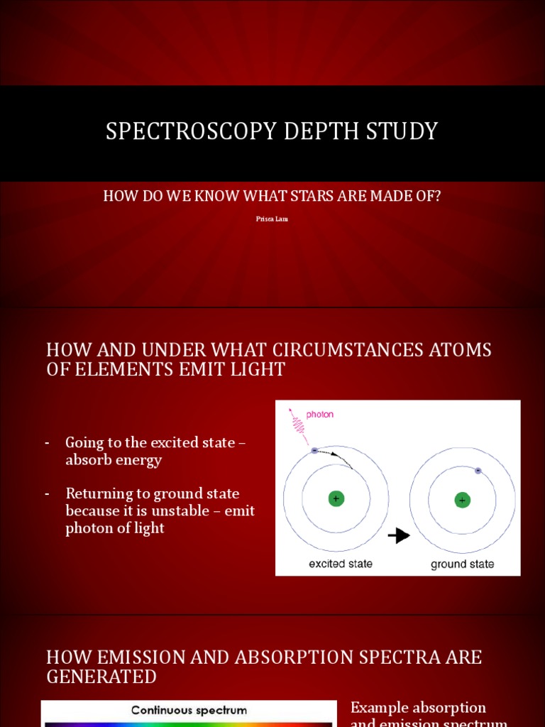 All About Spectros | PDF | Spectroscopy | Emission Spectrum