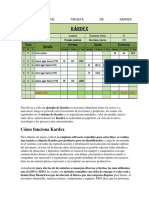 Karacterísticas del sistema Kardex