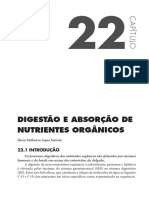 Processo de Disgestão e Absorção de Nutrientes. 