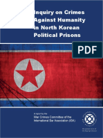 Inquiry On Crimes in DPRK