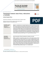 Revista de Senología y Patología Mamaria: Tomosíntesis Mamaria: Bases Físicas, Indicaciones y Resultados