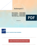 Auditing 1 Kelompok 3 Ak-B (Kode Etik)