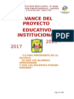 Proyecto Educativo 41042 2012-15 Tordoya
