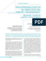 1.1fundamentos Epistemológicos de Dirección Del Conocimiento Organizativo Eduardo Bueno PDF