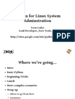 Python Linux System Admin Guide