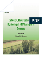 Definition, Identification and Monitoring of HNV Farmland in Germany