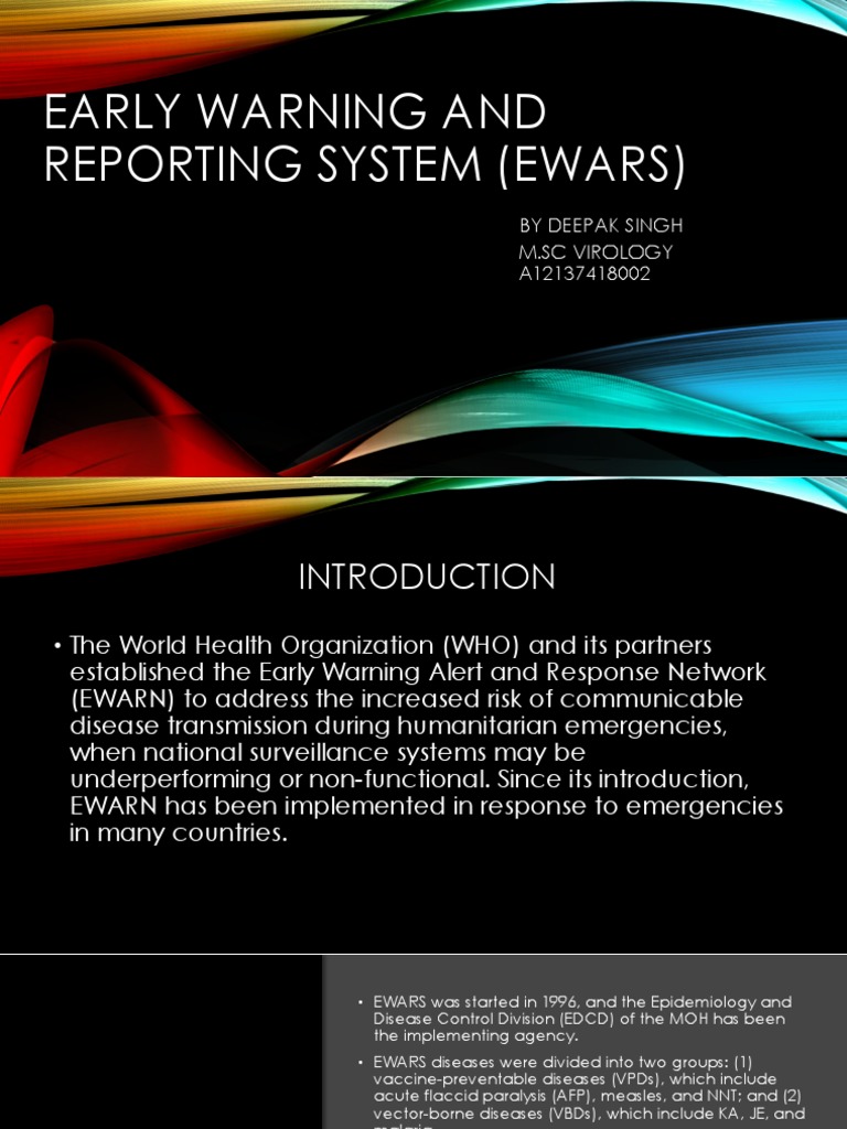 Overview of EWARS Implementation | PDF | Pandemic | Viral Diseases