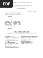 Garcia v. Scientology: Appeal Brief