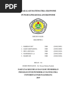 Makalah Fungsi Linear Dalam Ekonomi Docx