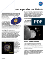 Asteroids Fun Sheet Spanish