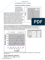 Introduction To ROC Curves PDF