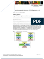 FR CCNA Exploration Scope and Sequence