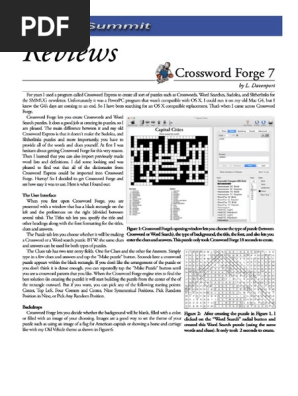 Crossword forge crack