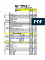 AAM OTC Pricelist