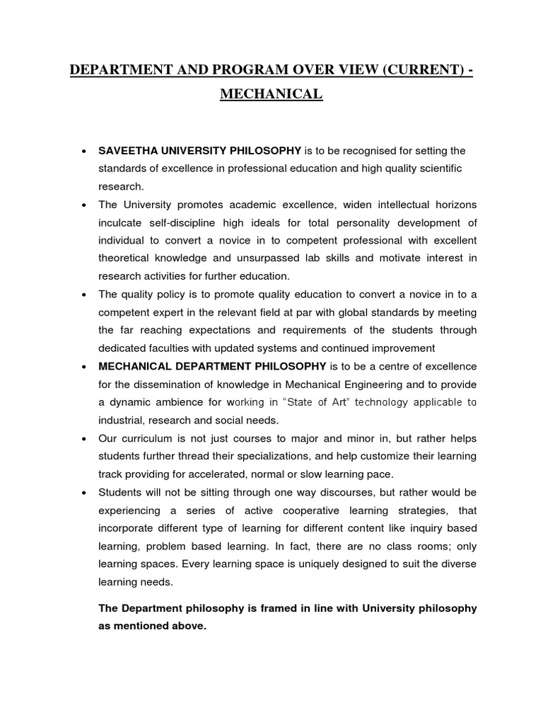 Vision Mission University | PDF | Learning | Pedagogy