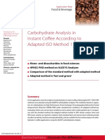 220 - 006 - 01 - Carbohydrate Analysis in Instant Coffee