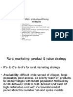 Rural Marketing - Product Strategy