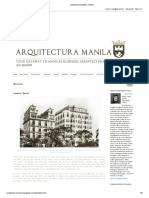 Arquitectura Manila - Hotels