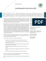 Call For Papers: Peptide-Based Immunotherapeutics and Vaccines 2019