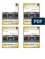 Id Card Peserta Study