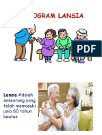 Program Lansia Pkm