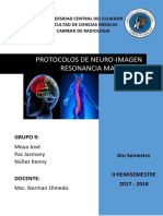 Protocolo Neuro Imagen