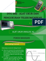 03 - DTG 2M3 Alat Ukur Dan Pengukuran Telekomunikasi - DNN - Alat Ukur Analog Ac
