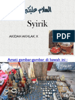Bab V Syirik
