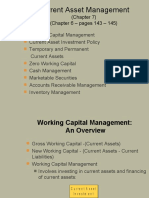 Current Asset Management: (Chapter 7) (Chapter 6 - Pages 143 - 145)