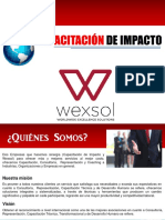 Capacitación de Impacto y Wexsol