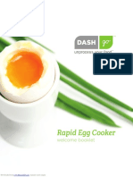 Rapid Egg Cooker: Welcome Booklet