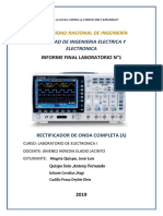 Informe Final N°1 L.Electronica I 