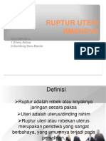 RUPTUR UTERI IMMINENS (Kelompok 4) 3