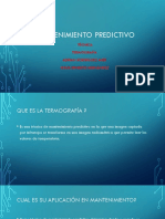 Mantenimiento Preventivo. Termografia