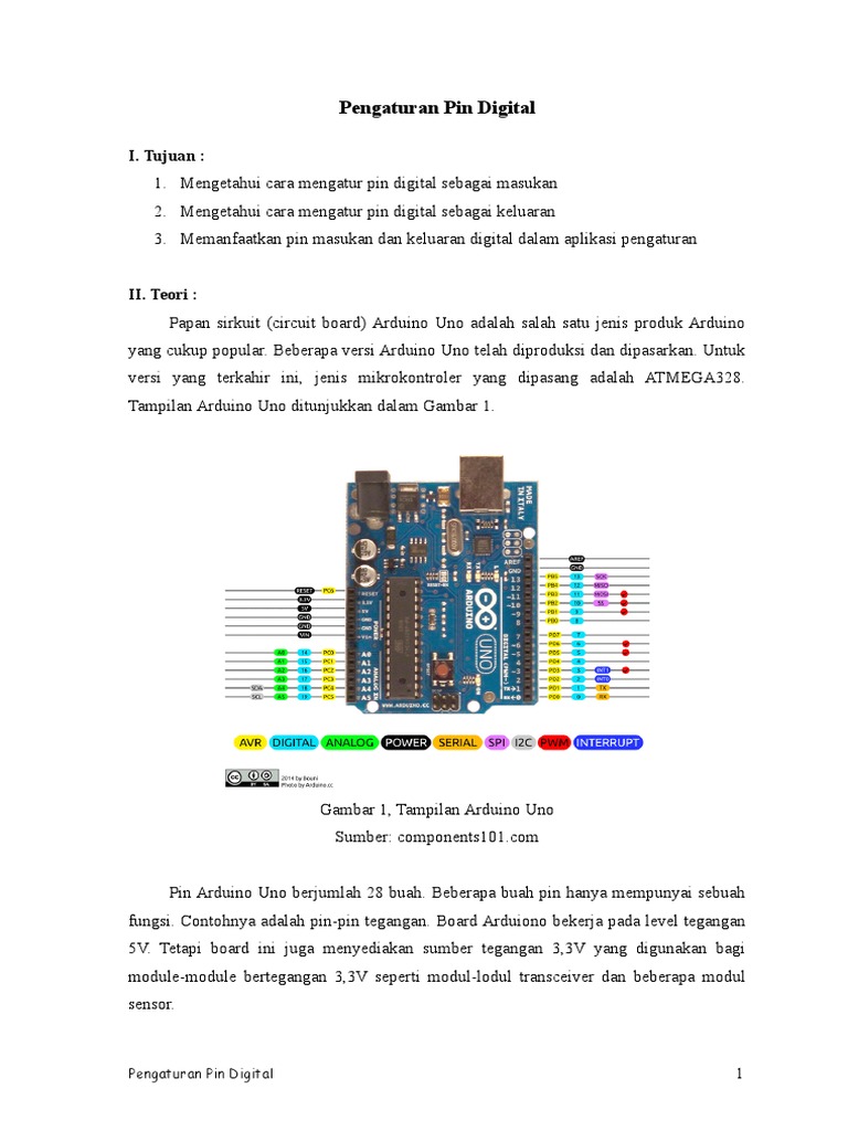 2 Pengaturan Pin Digital | PDF