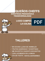 Proyecto de Cocina Infantil Los Mini Cheffss.