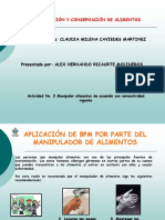 BPM en La Manipulacion de Alimentos