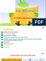 Lucrul Mecanic Clasa A Ixa