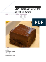 Čokoladni Kolač 